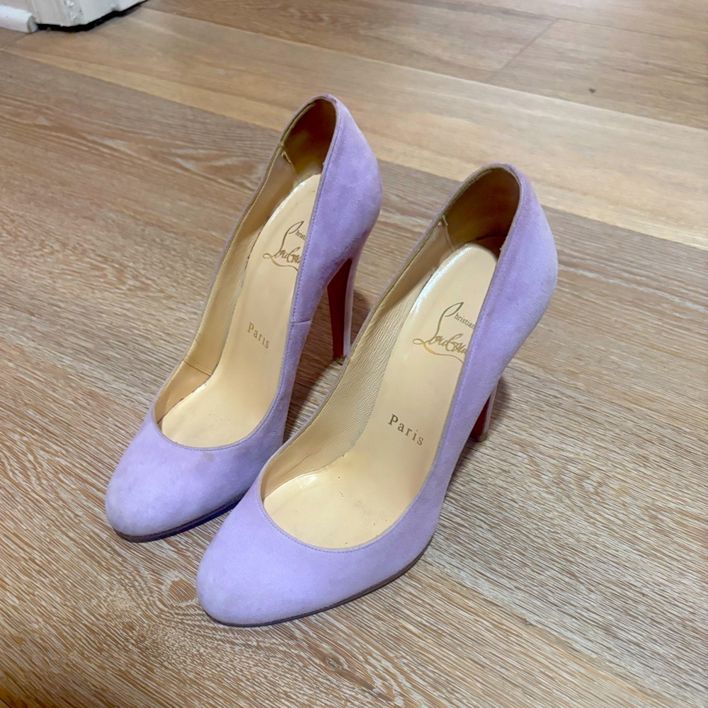 Purple lilac 36 women’s Louboutin heels AUTHENTIC